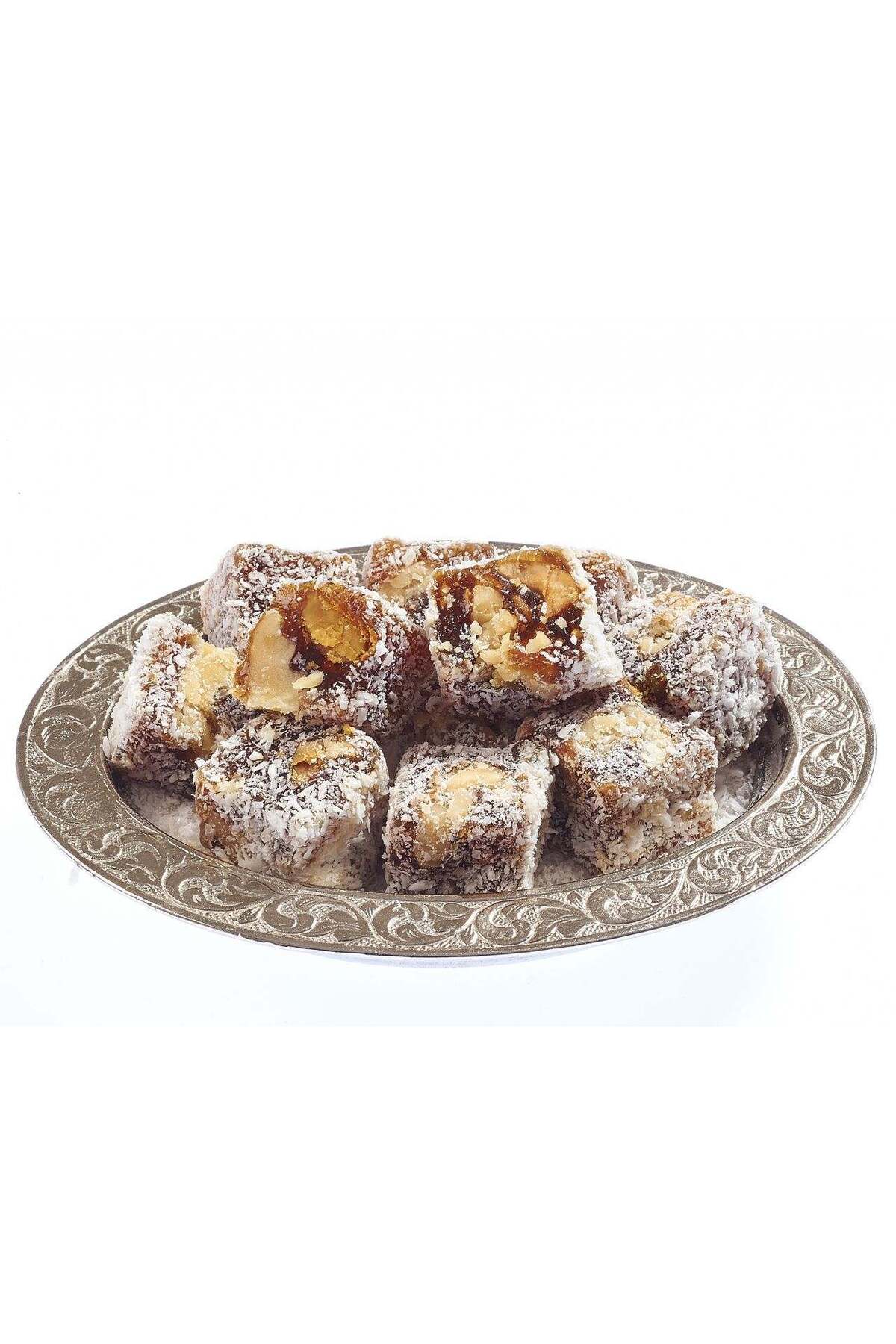 Can Kardesler Kuruyemis Walnut incirli Turkish Delight 500 g - MALLTURK