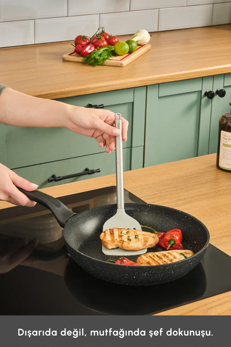 Karaca Defne Biogranit V2 7 Piece Cookware Set - MALLTURK