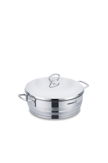 KORKMAZ Astra Shallow Pot