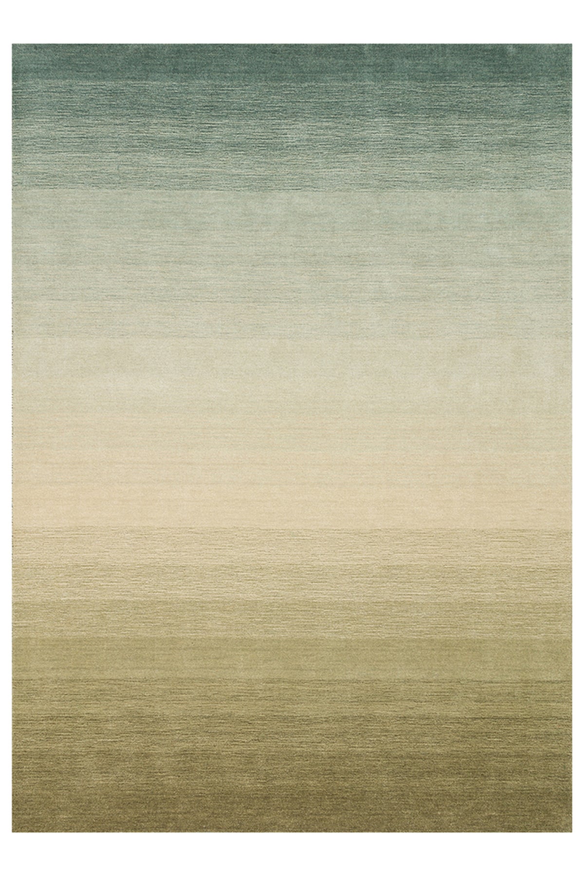 Kalesta Rug Odesa Pearl Blue, Modern Cizgilere Sahip Color Gecisli %100 Pure Wool ile Uretilen Living Room Rug