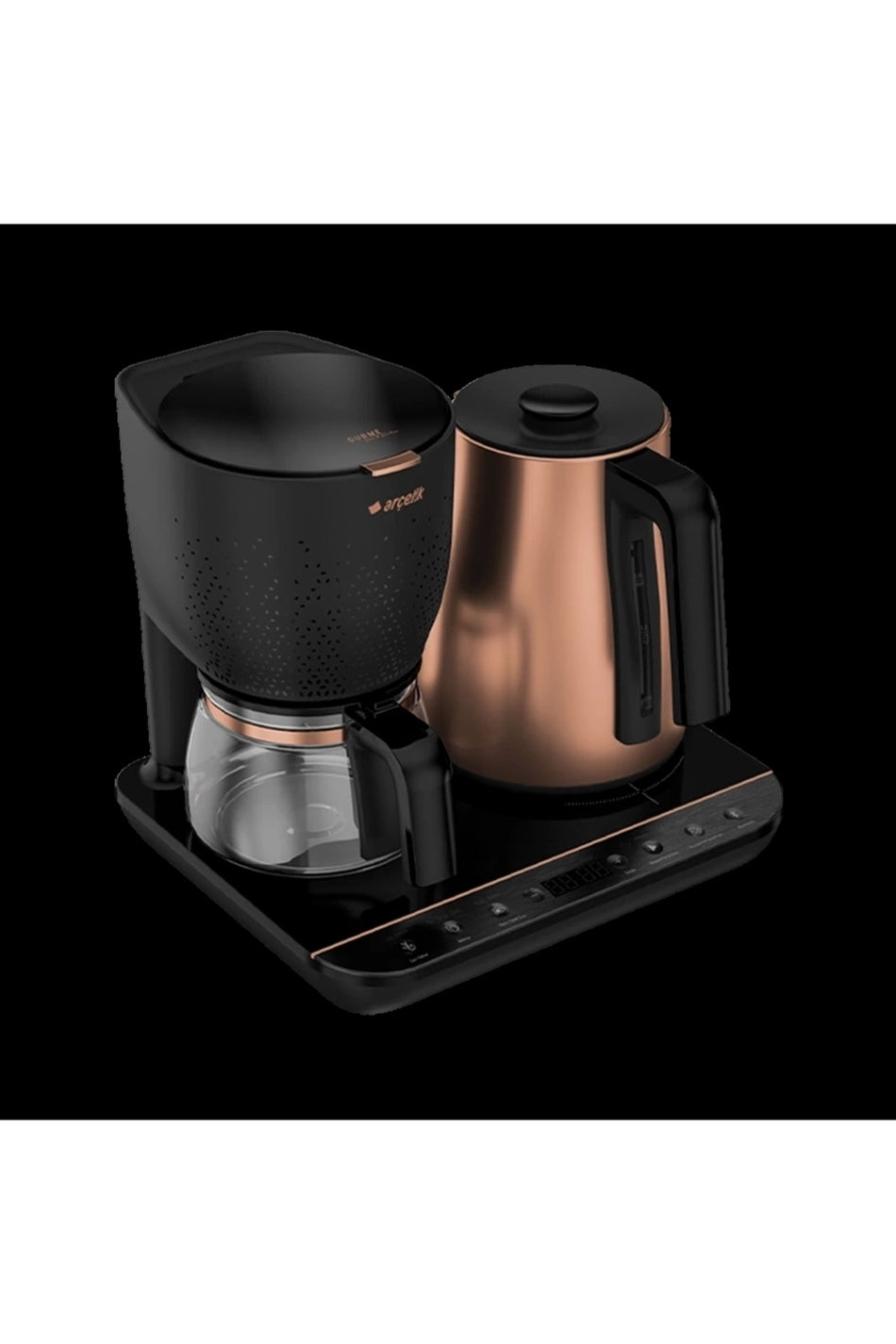 Arcelik Gurme CFM 9147 B Automatic Tea and Filter Coffee Machine - MALLTURK