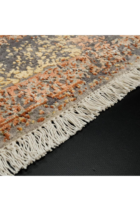 Halicizade Hand-Woven Vintage Bakir Rug - MALLTURK