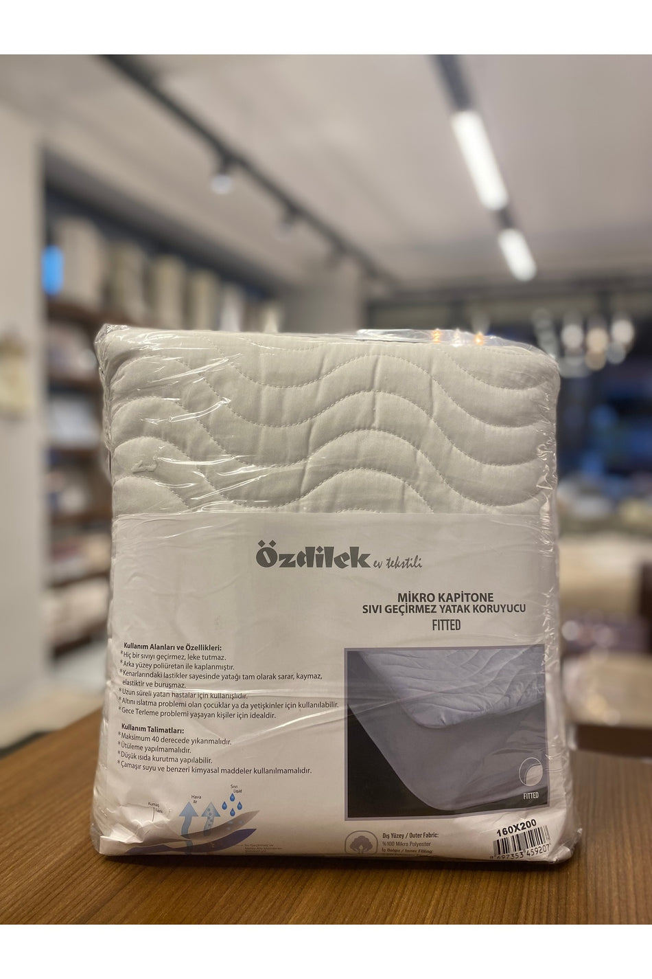 Ozdilek Waterproof Quilted Fitted Mattress Protector - MALLTURK