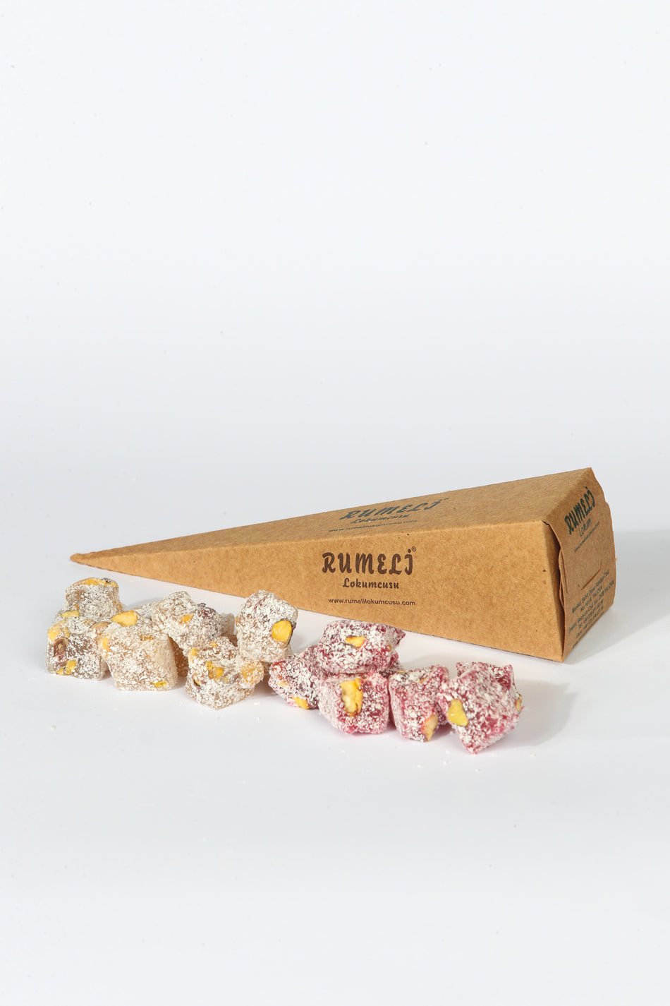 Rumeli lokumcusu 30 Pieces kulah mevlut sekeri Turkish Delight Double Roasted Pistachio - MALLTURK