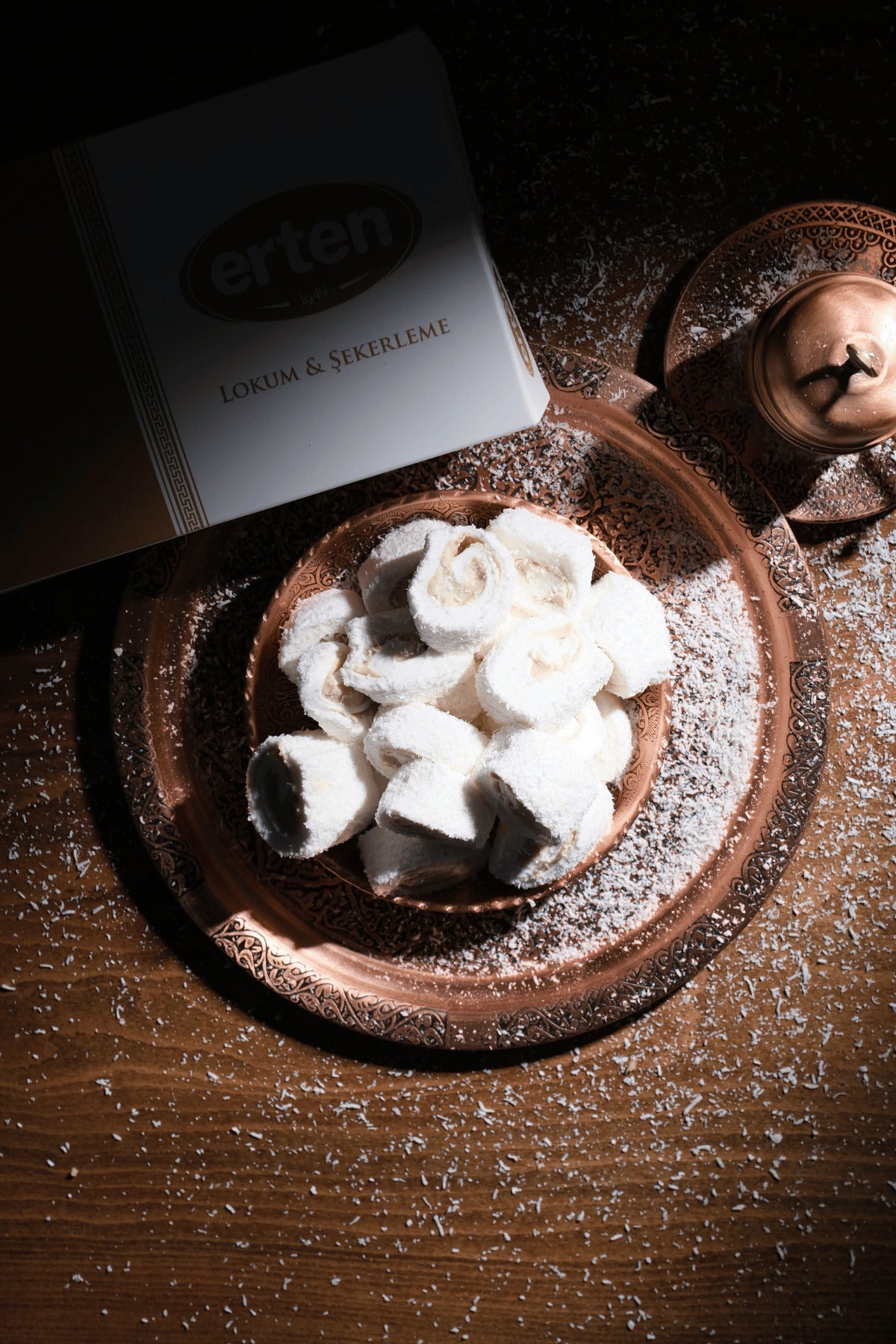 Erten sekerleme tahinli Turkish Delight 1 kg - MALLTURK