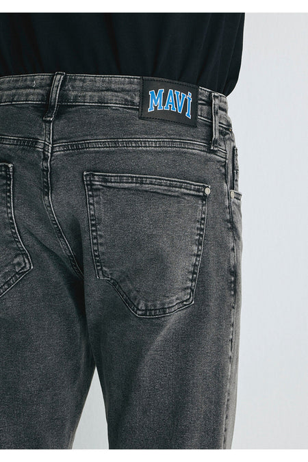 Mavi Milan College Shaded Dark Grey Jeans 0081085201 - MALLTURK