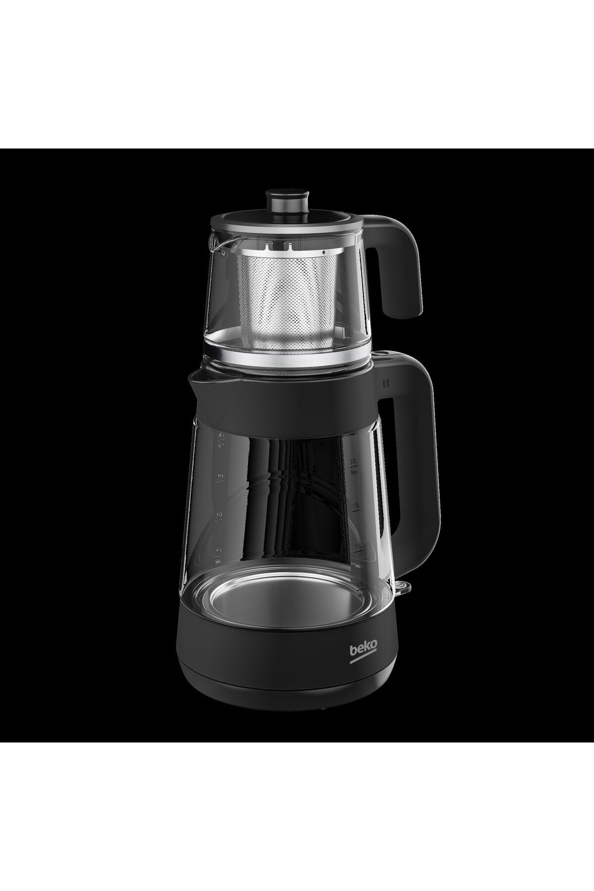 Beko CM 5964 B Floral 2 L Tea Maker Black - MALLTURK
