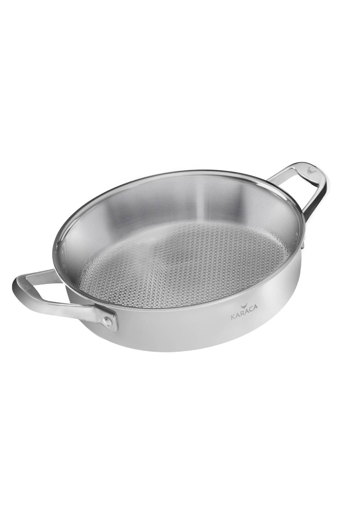 Karaca 3ply Powersteel 316+ Induction Compatible Saute Pan - MALLTURK