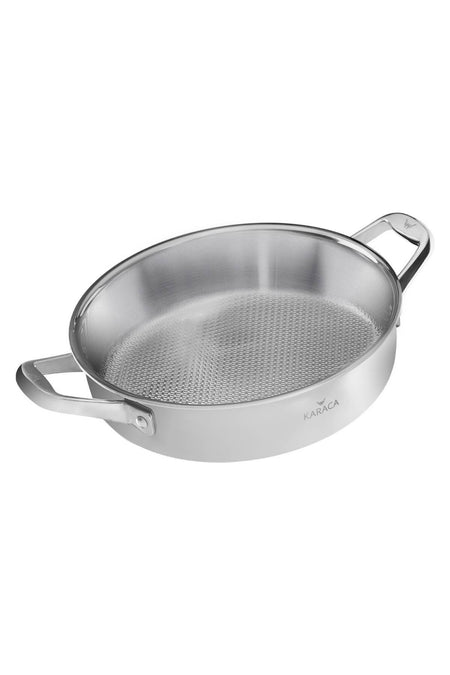 Karaca 3ply Powersteel 316+ Induction Compatible Saute Pan - MALLTURK