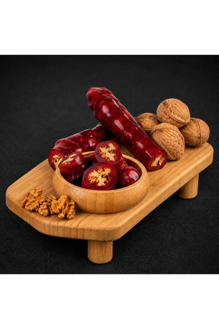 Gold sirecizade Pomegranate Flavored Flavored Walnut Grape Molasses Confection 1 kg - MALLTURK