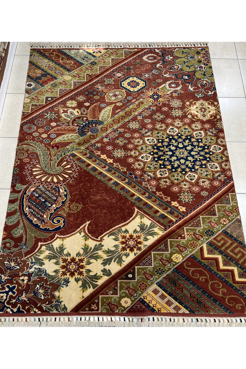 Yorem Carpets HANDWOVEN CARPETS Multicolored - MALLTURK