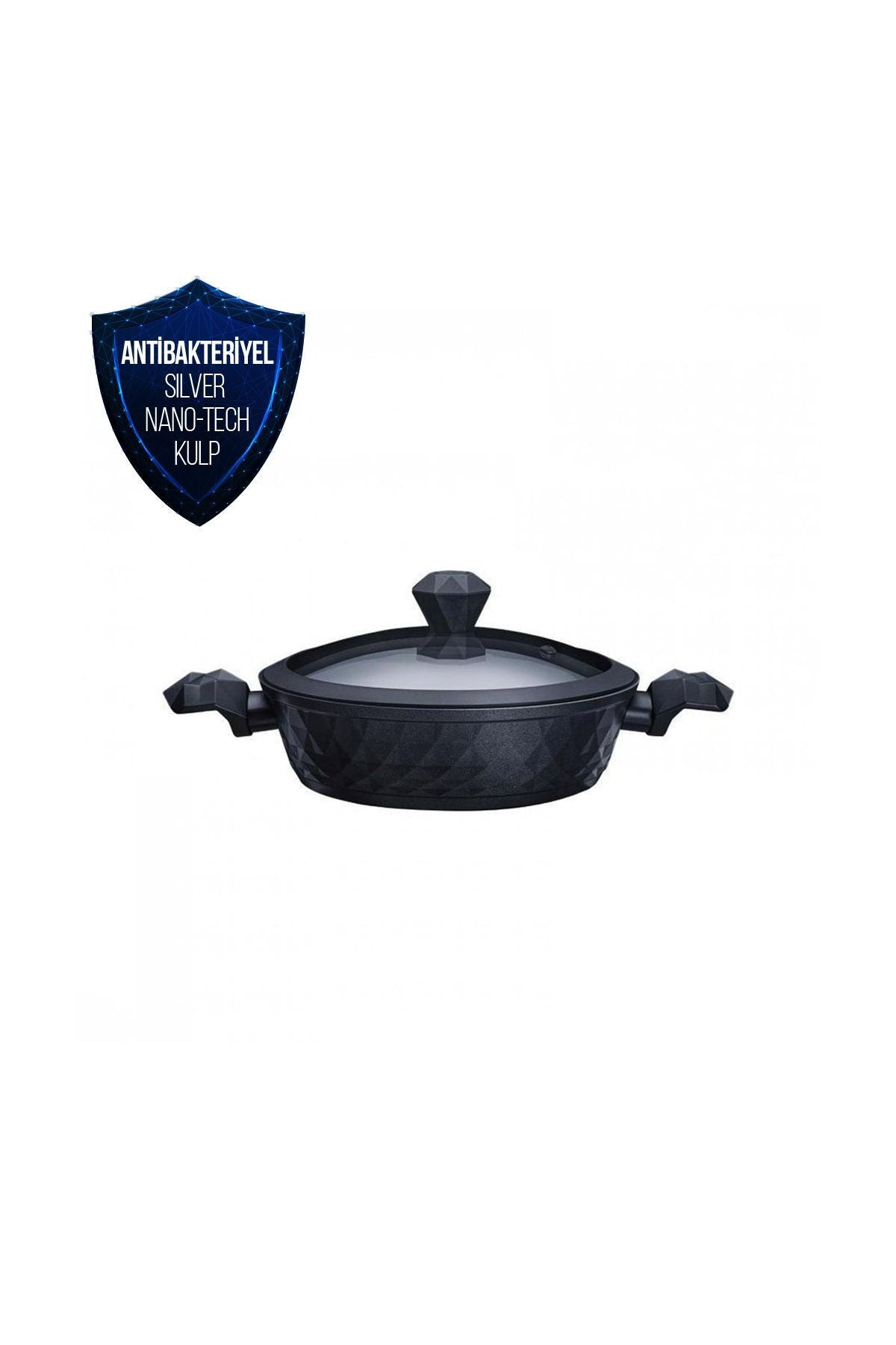 Karaca Biodiamond Antibakteriyel Kulp Saute Pan