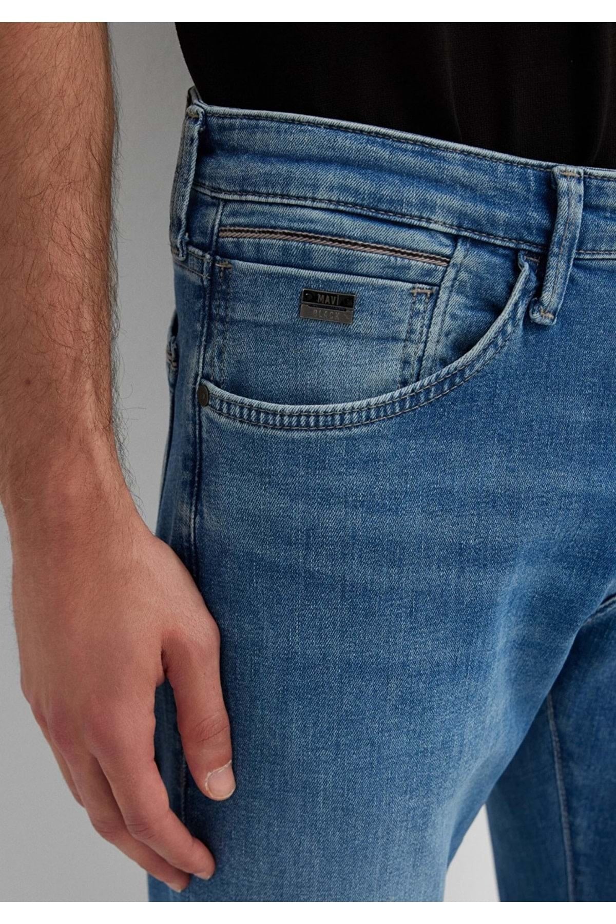 Mavi M00422A4050 Black indigo Mavi Jeans Men's Denim Trousers NAVY Mavi - MALLTURK