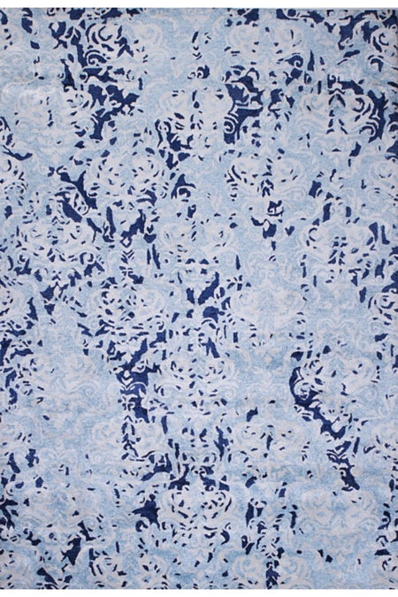 GUR Hali Turquoise Handwoven Tufted Carpet - MALLTURK