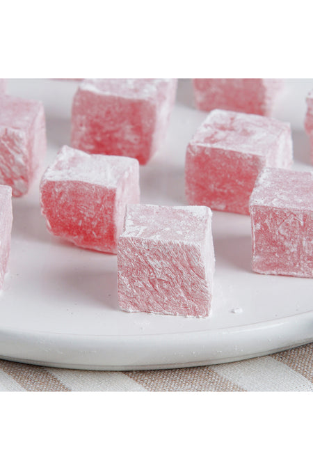 BULUTLAR KURUYEMIS Rose Flavored Turkish Delight kg 500 g - MALLTURK