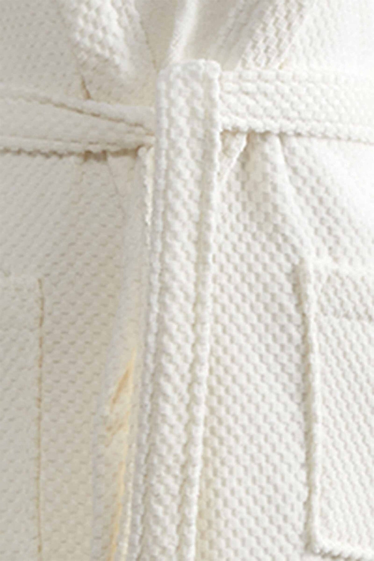 Ozdilek Bright Velvet Hooded Bathrobe - MALLTURK