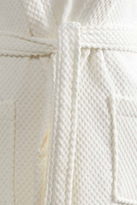 Ozdilek Bright Velvet Hooded Bathrobe - MALLTURK