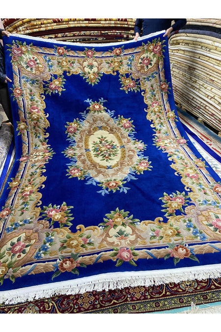 RD RAMAZAN DAG Hand Rug Art Hand-Woven Embossed Chinese Rug 3.10x2.10 - MALLTURK