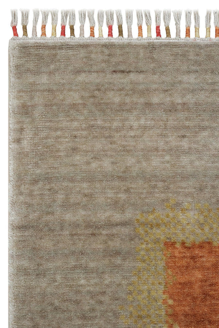 Cool Hali Galata 07 Beige Carpet Authentic Living Room Carpet Bohemian Scandinavian Carpet Bamboo Carpet Handwoven Hallway Carpet - MALLTURK