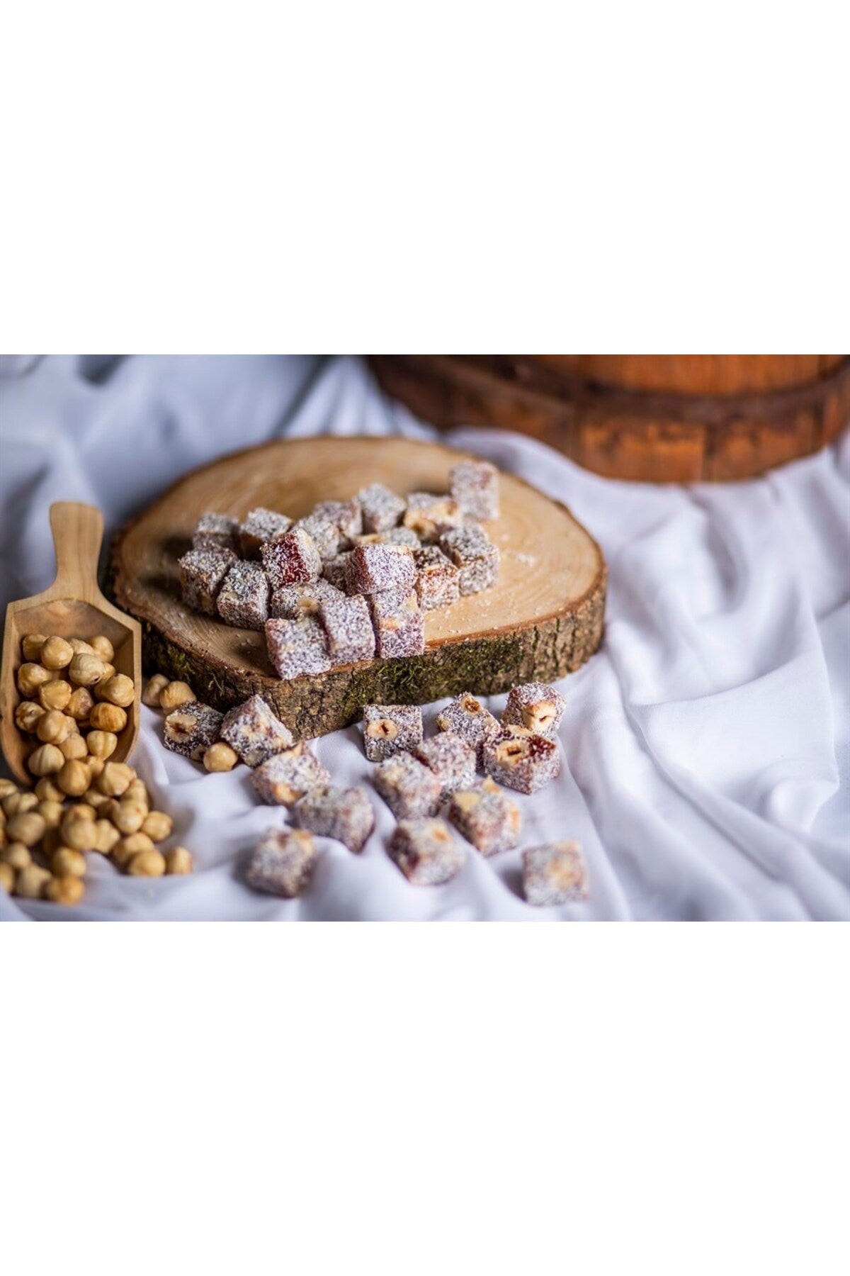 Ziya efendi gorallar Hazelnut Cube Carrot Confection 500 g - MALLTURK