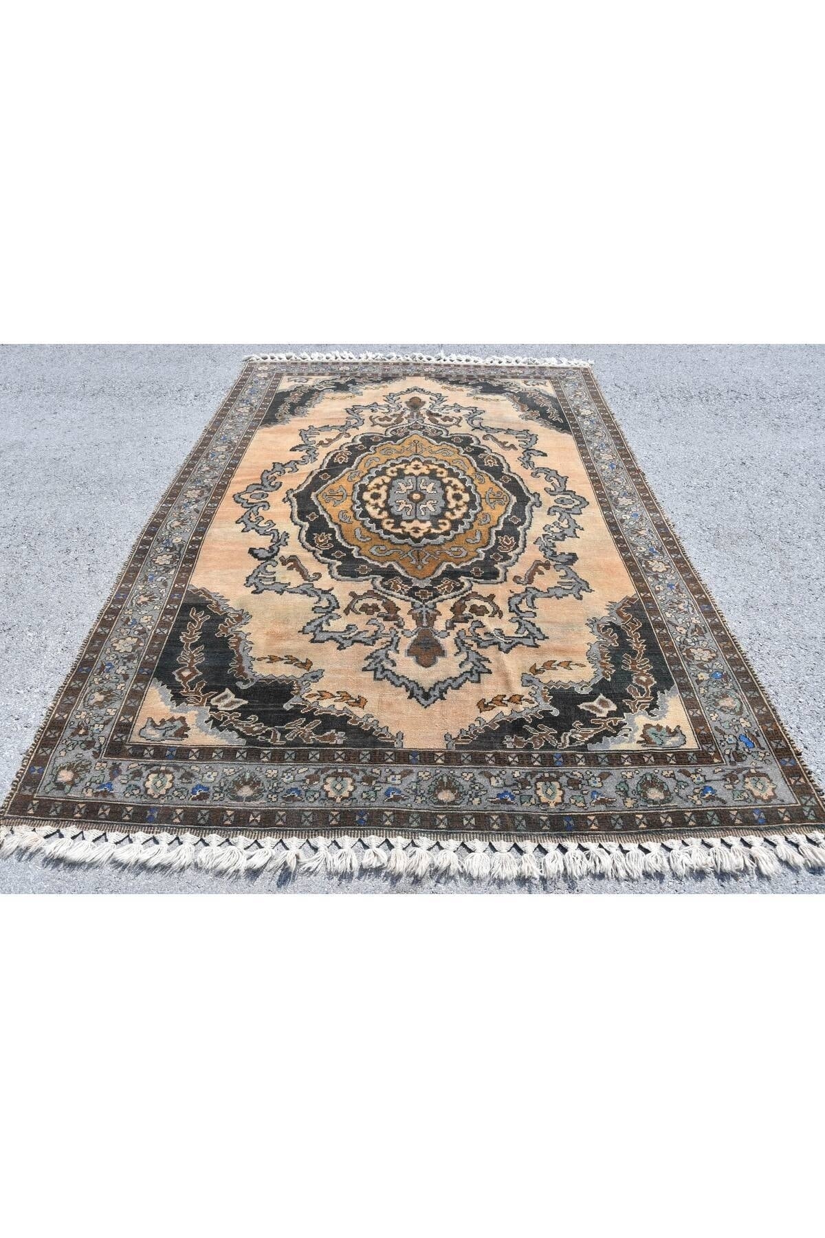 Kayra Export Hand-Woven Rug 203x298 Cm , Anatolian Rug, Zemin Rug, - MALLTURK