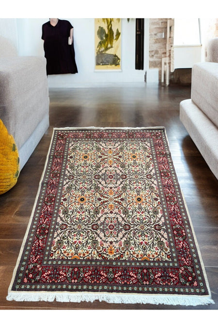 SIRVAN Rug Hand-Woven Hereke Rug - 192x293 - MALLTURK