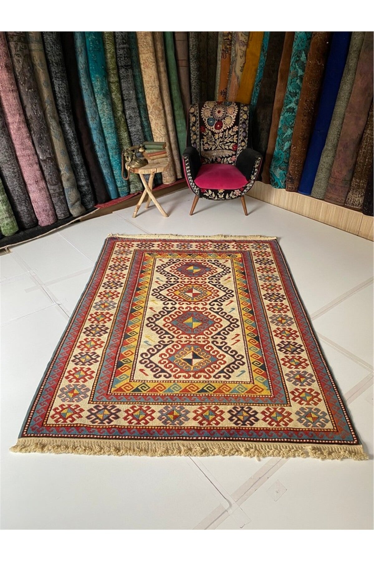 Sirvan Handwoven Antique Yoruk Carpet - MALLTURK