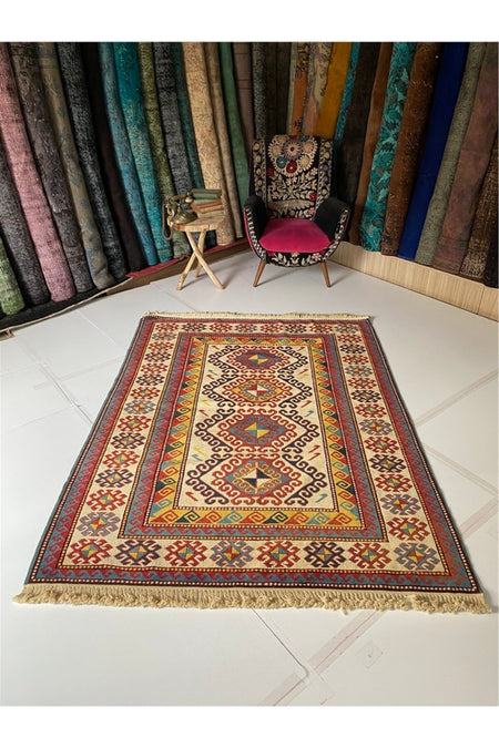 Sirvan Handwoven Antique Yoruk Carpet - MALLTURK
