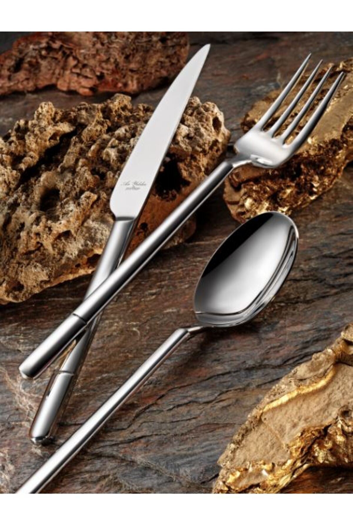 Aryildiz le select prestige 89 Piece 12 Place Setting Flatware - MALLTURK