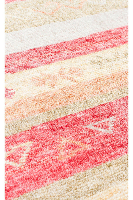 Eko Hali Zara ZR 12 Red Autumn is a special loom rug shaped by the intensive handiwork of women from Usak. - MALLTURK