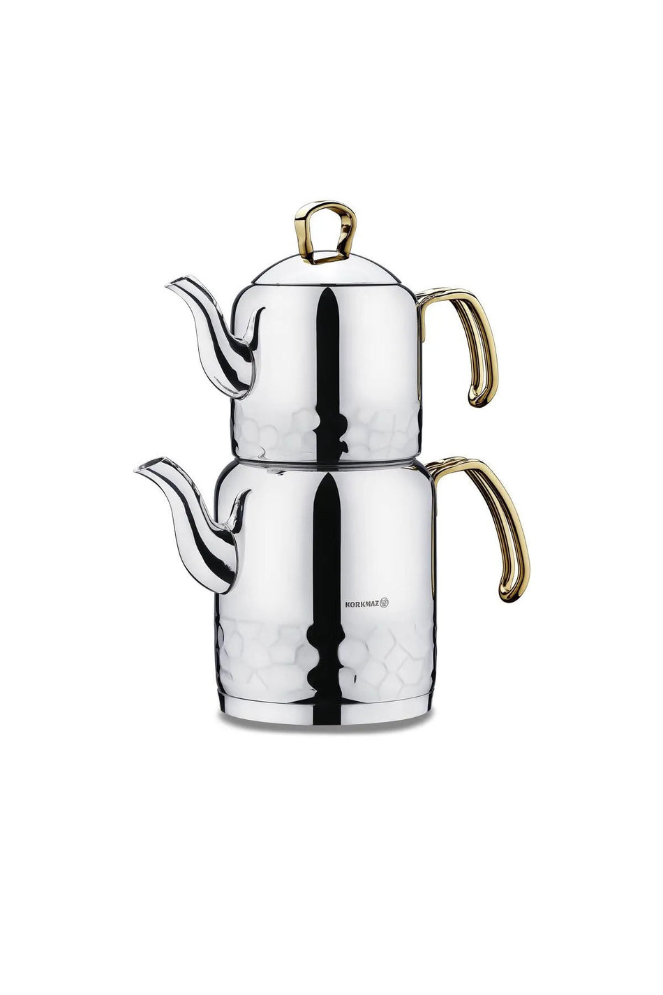 KORKMAZ Erna Gold Teapot Set A227-02 - MALLTURK
