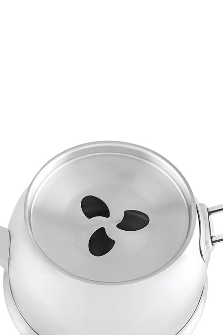 Nehir Lamia Midi Medium Size Stainless Steel 1.00-1.60 Lt. Teapot Set - MALLTURK