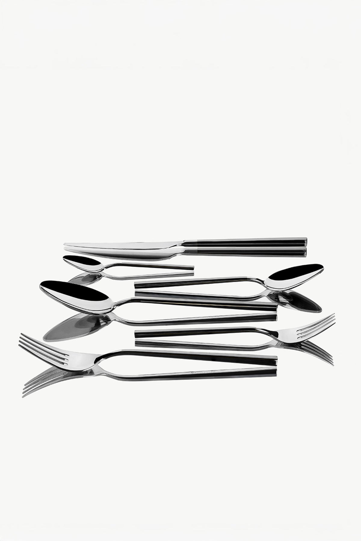 Nehir gloria Satin 12 Place Setting 72 Piece Boxed Flatware Set - MALLTURK
