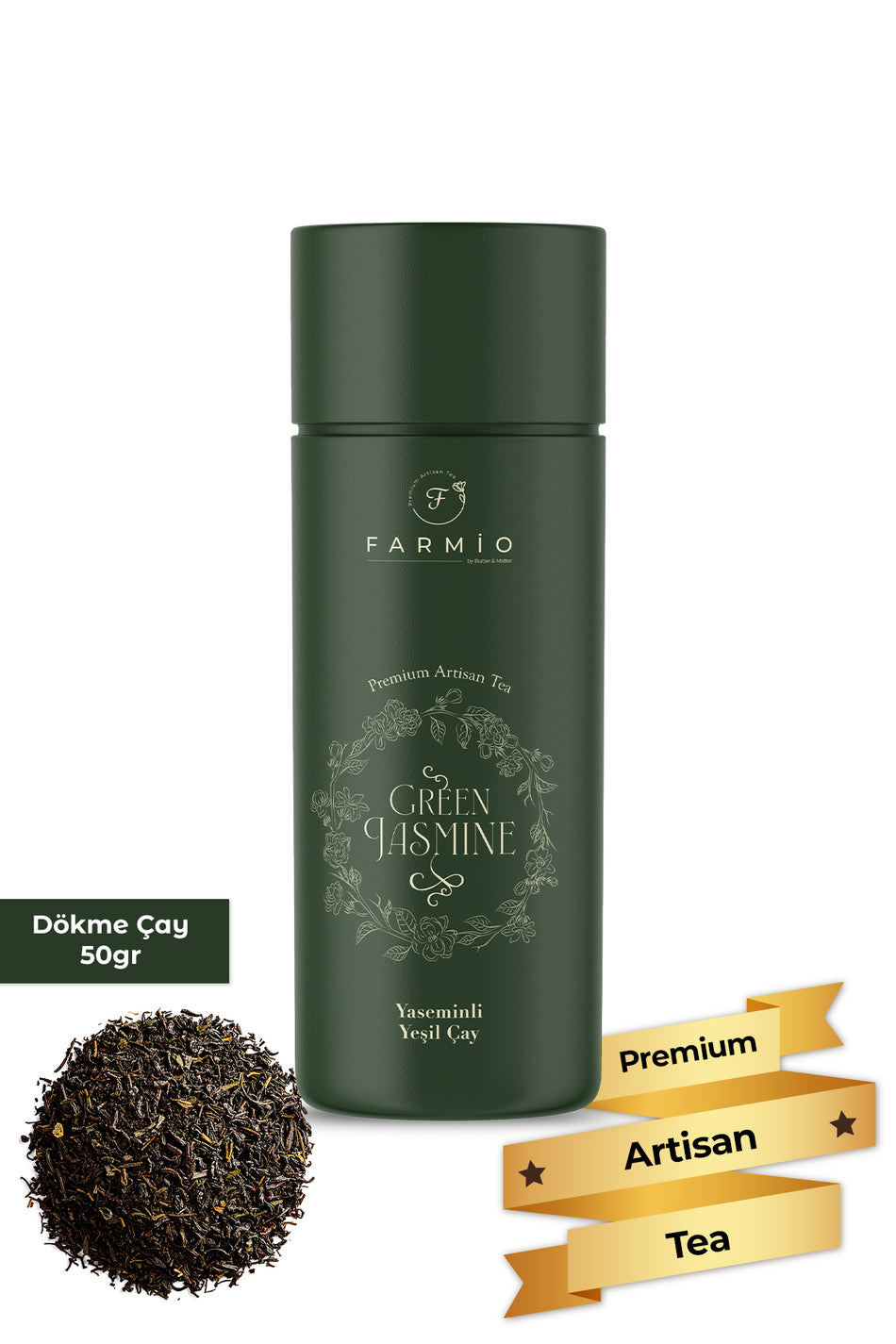 FARMIO GREEN JASMiNE – Chá Verde de Jasmim – 50g