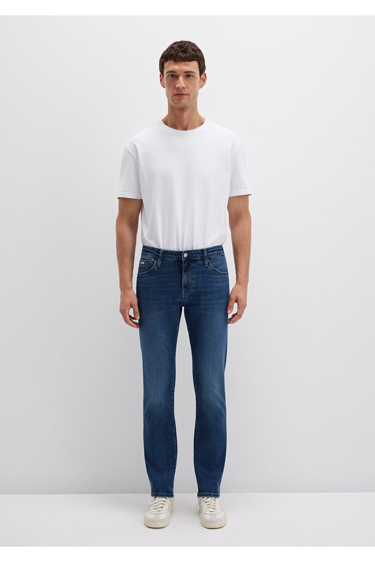 Martin Premium Mavi Shaded Dark Jeans 0037888222 - MALLTURK