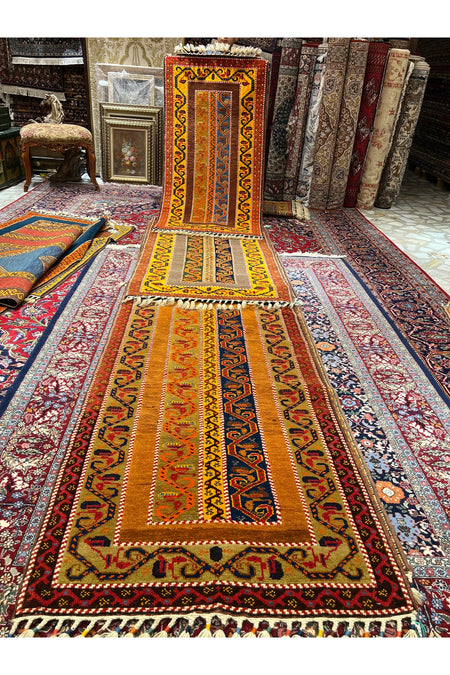 RD RAMAZAN DAG Hand Rug Art Hand-Woven Sivas Sal Pattern Rug Size 167x87