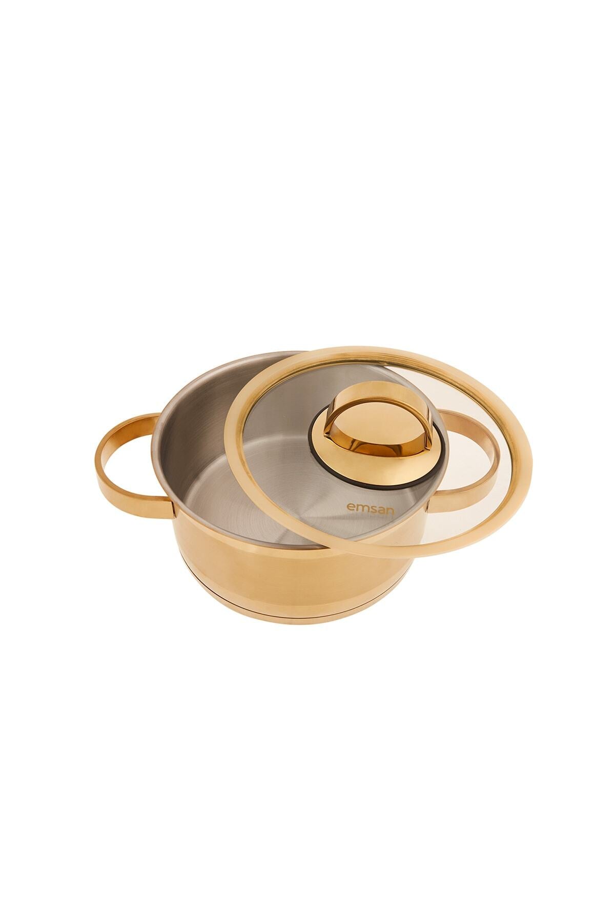 Emsan Karya Goldinox Stock Pot - MALLTURK