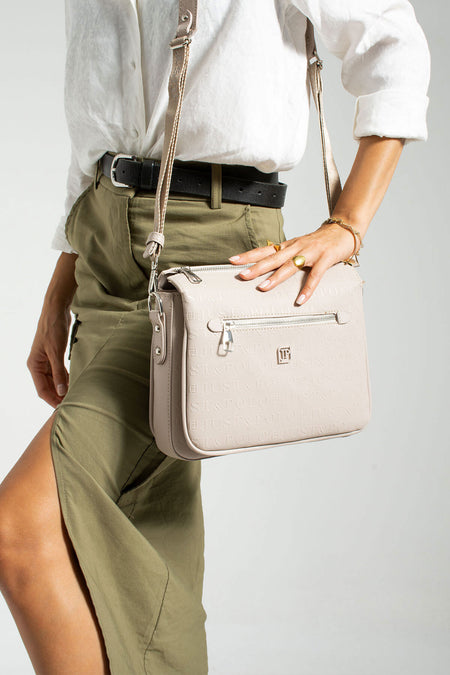 Just Polo Women's Shoulder Bag Color Gray - MALLTURK