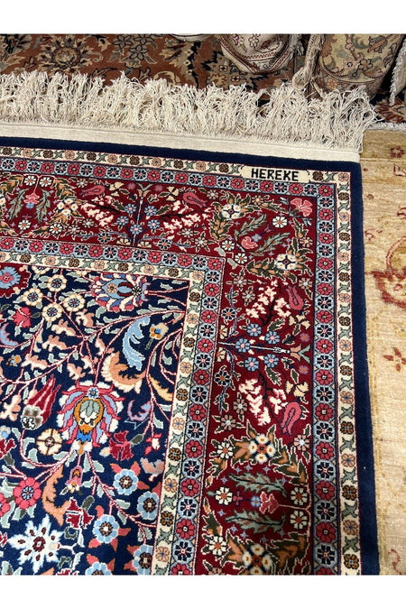 RD RAMAZAN DAG Hand Rug Art Hand-Woven Hereke Rug Imzalidir Lalezar Design Size 300x200 - MALLTURK
