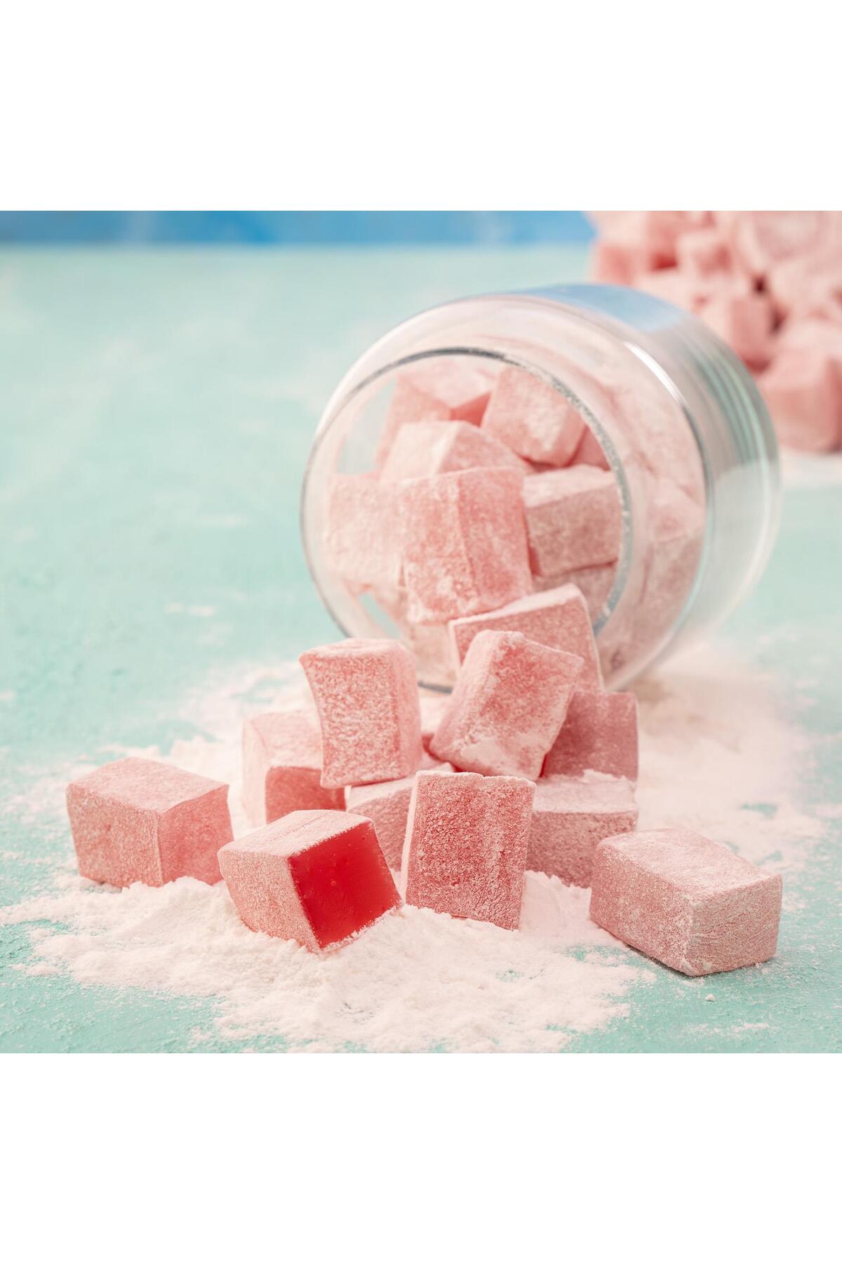 Lokum Atolyesi Rose Flavored Loose Turkish Delight 500g - MALLTURK