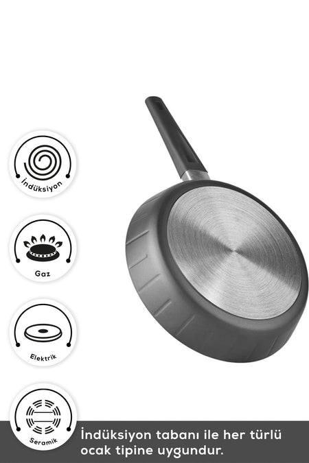 Karaca Biodiamond Regnum Induction Compatible 7 Piece Cookware Set - MALLTURK