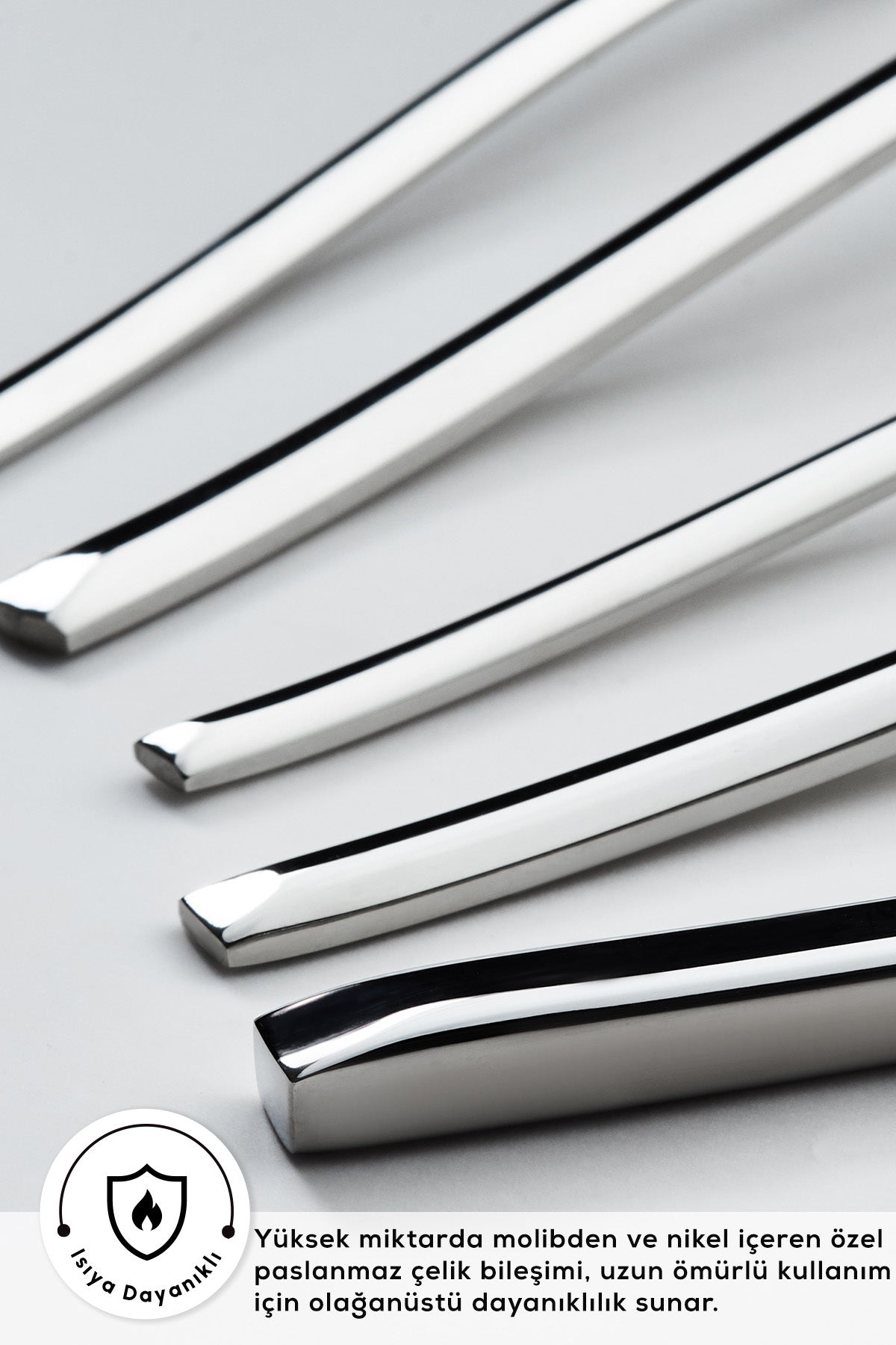 Karaca dora 316 Steel 84 Piece 12 Place Setting premium Flatware Set Boxed - MALLTURK