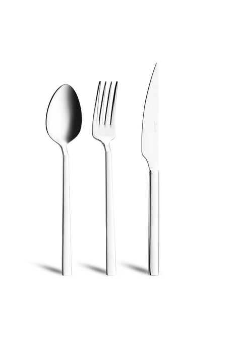 Jumbo 1800 18 Piece 6 Place Setting Flatware Set - MALLTURK