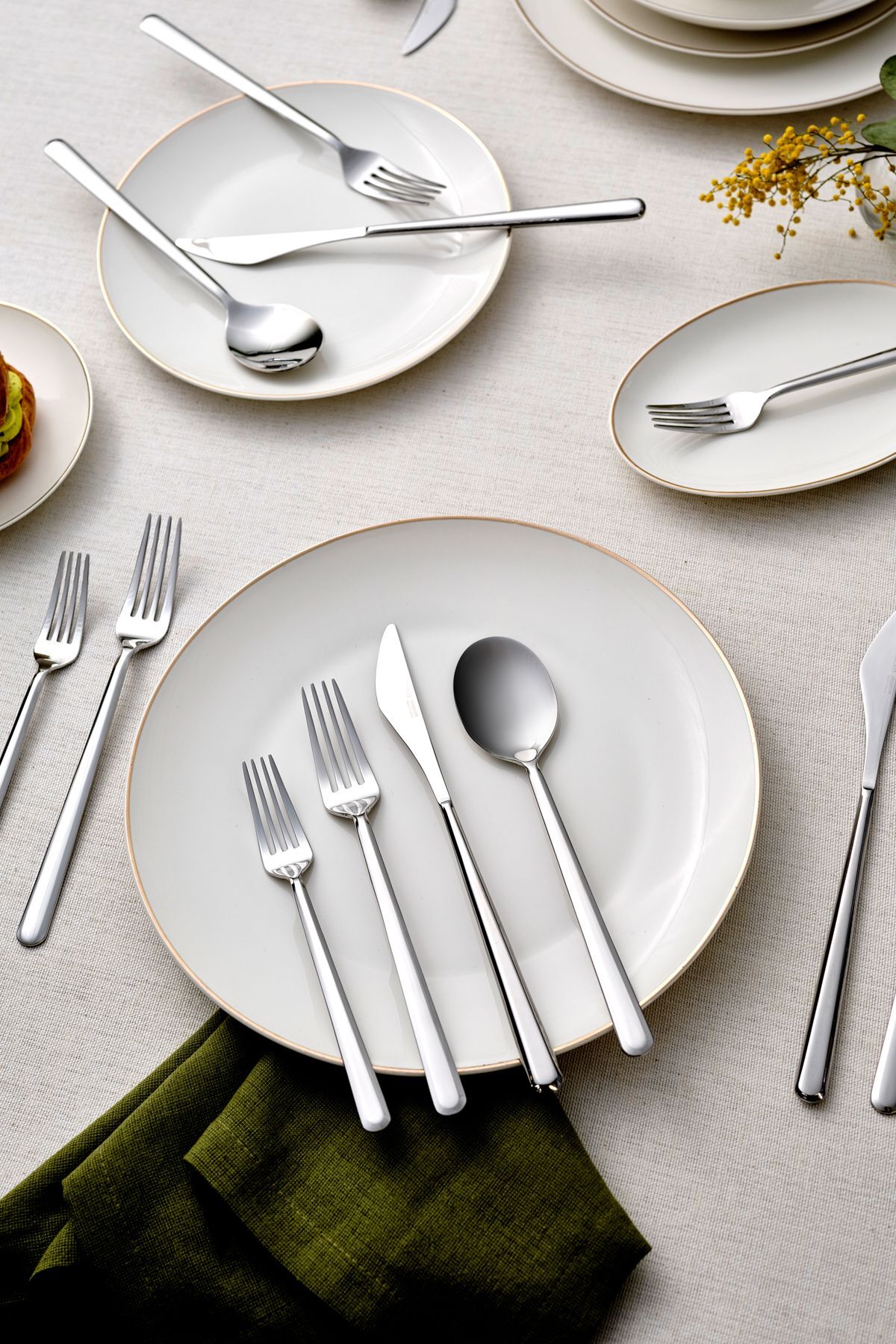 Karaca mandy 24 Piece 6 Place Setting Flatware Set Boxed - MALLTURK