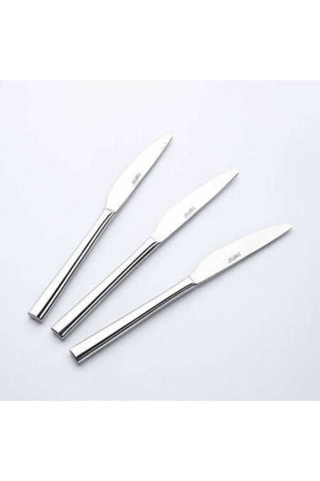 Nehir deniz Plain 84 Piece karton Boxed Flatware Set - MALLTURK