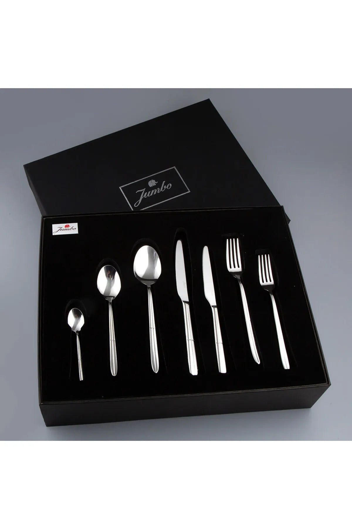 Jumbo 9410 84 Piece 12 Place Setting Flatware Set - MALLTURK