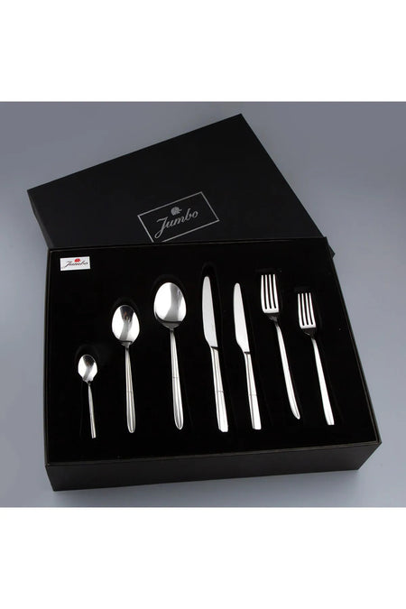Jumbo 9410 84 Piece 12 Place Setting Flatware Set - MALLTURK