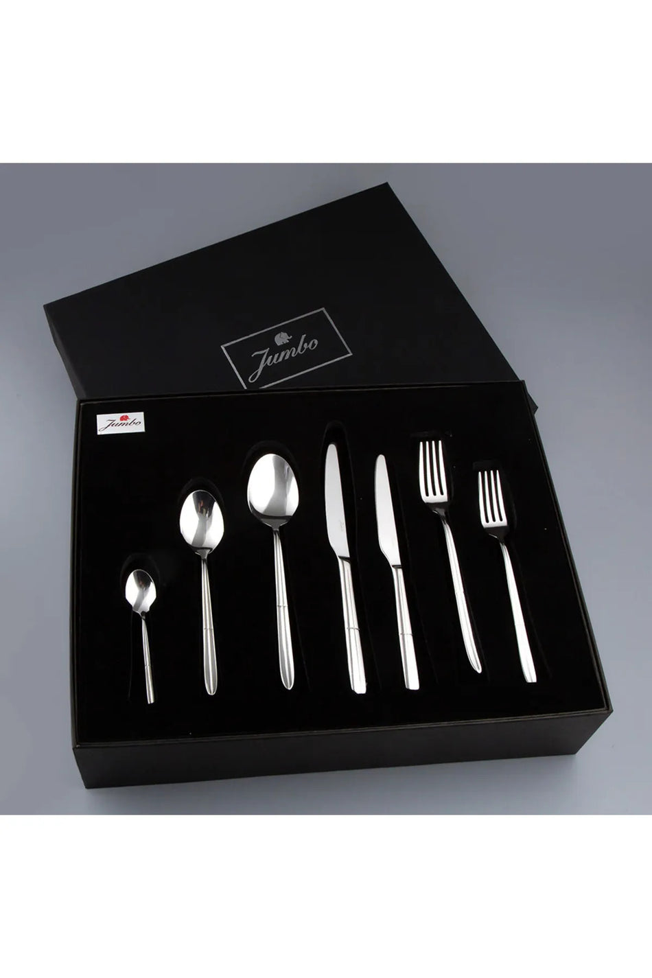 Jumbo 9410 84 Piece 12 Place Setting Flatware Set - MALLTURK