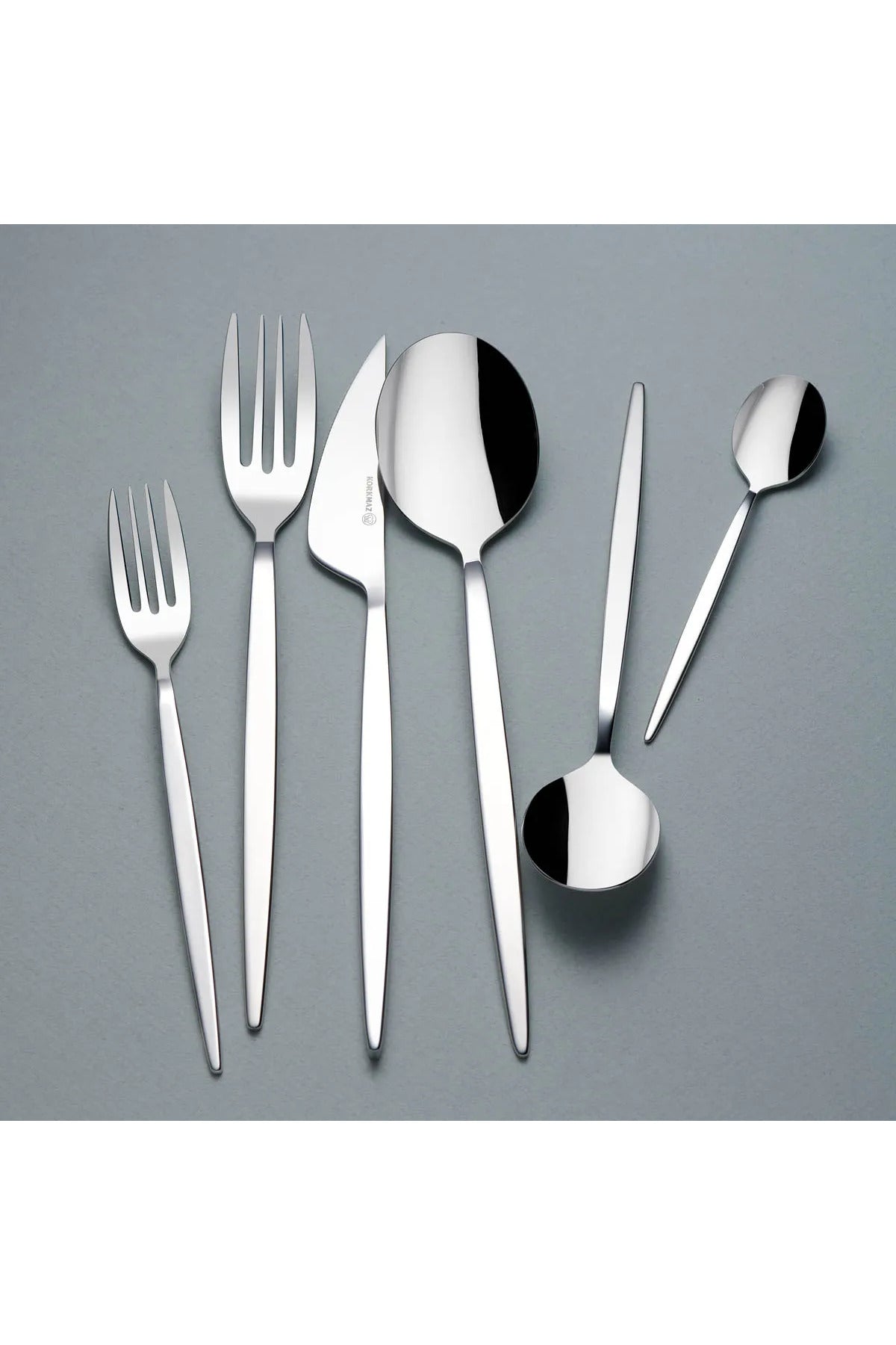 KORKMAZ milena 72 Piece Flatware Set a2065 - MALLTURK