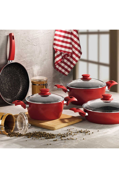 Aryildiz Bronx 7 Piece Cookware Set